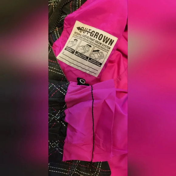 Columbia Coat Youth Girls Interchange Plaid‎ Winter Omni Jacket Size XL - Picture 8 of 16